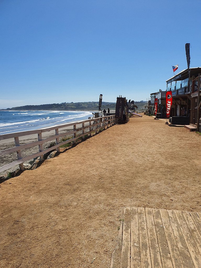 Departamento para 2 personas con vista al mar