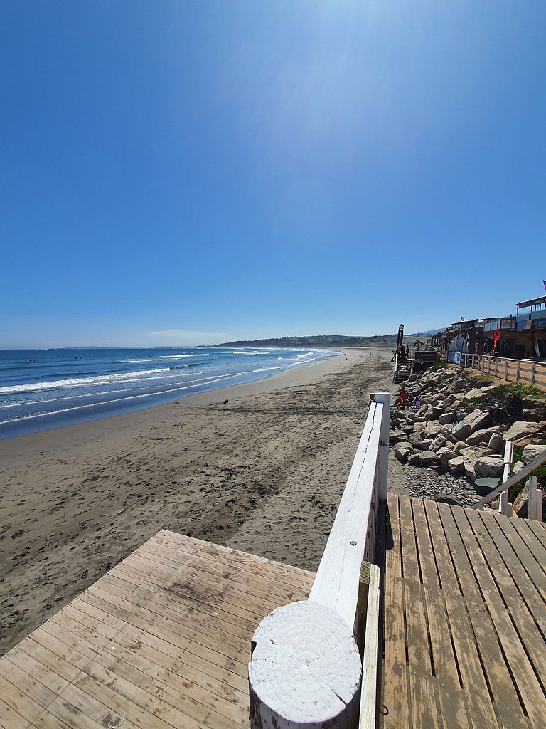 Departamento para 2 personas con vista al mar