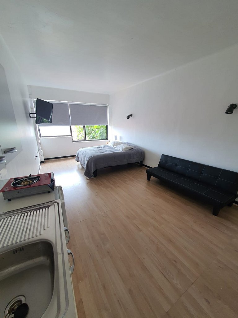 Departamento para 2 personas con vista al mar