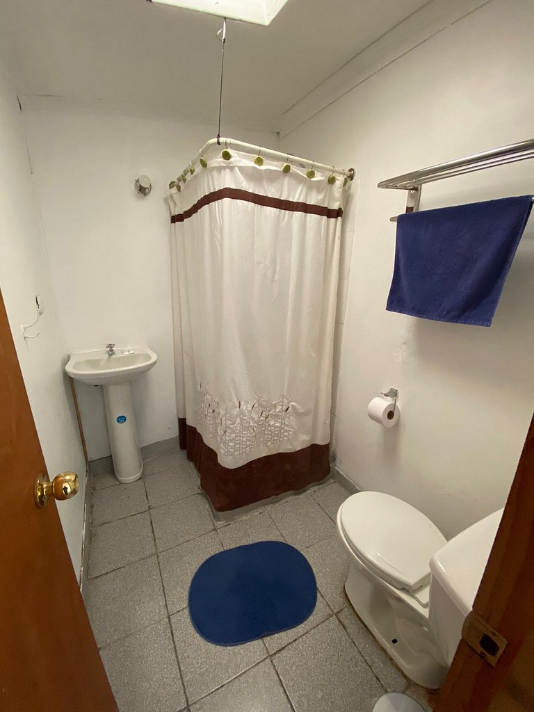 Departamento para 2 personas con vista al mar
