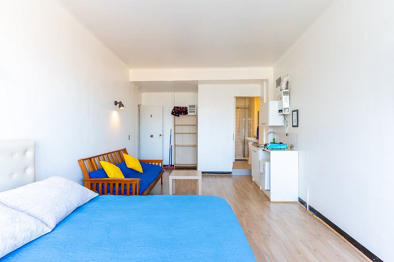Departamento para 2 personas con vista al mar