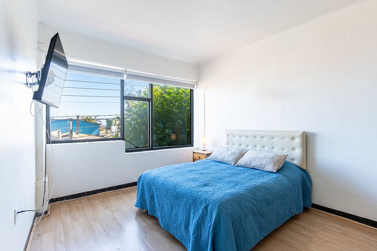Departamento para 2 personas con vista al mar