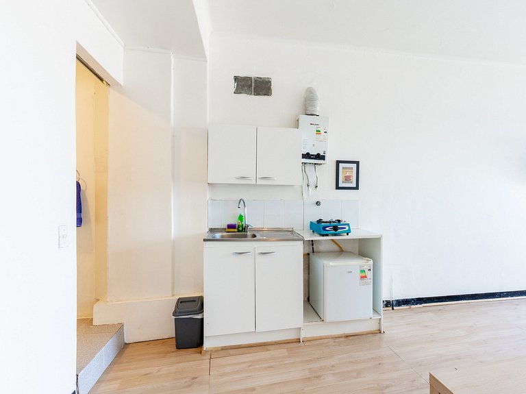 Departamento para 2 personas con vista al mar