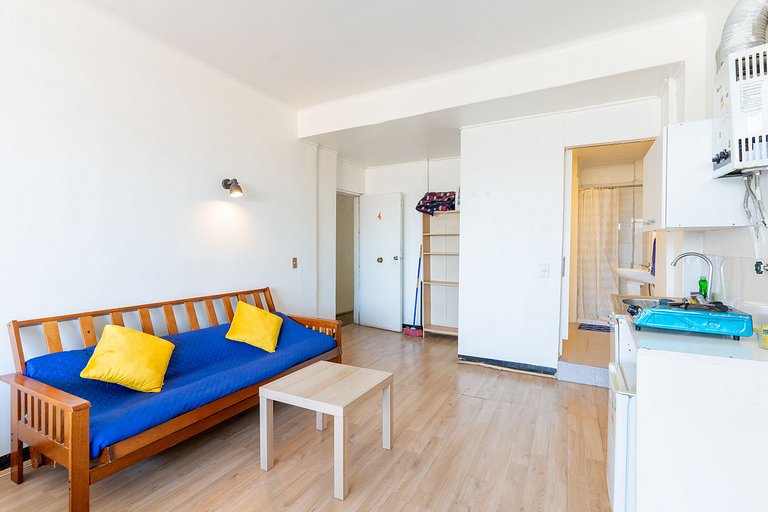 Departamento para 2 personas con vista al mar
