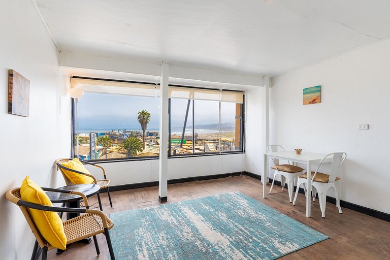 Departamento para 2 personas con vista al Mar